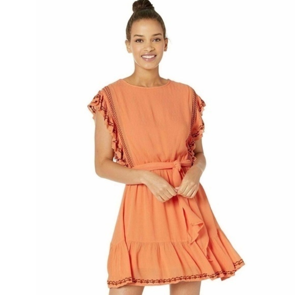 Free People | Tie Waist A-Line Dress